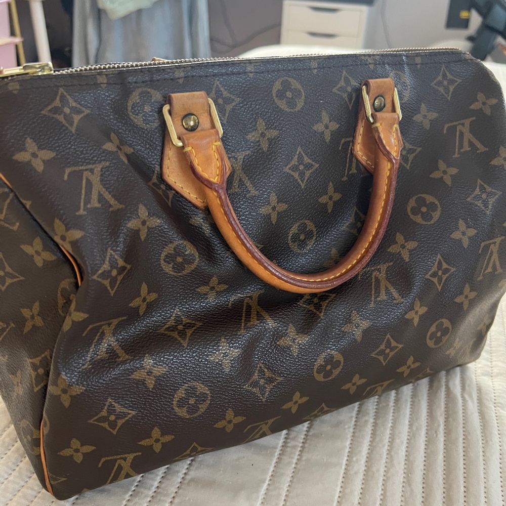 Authentic Vintage Louis Vuitton Monogram Canvas Handbag